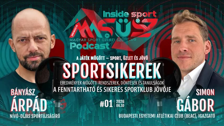 SPORTSIKEREK - A fenntartható és sikeres sportklub jövője Simon Gáborral a BEAC igazgatójával.